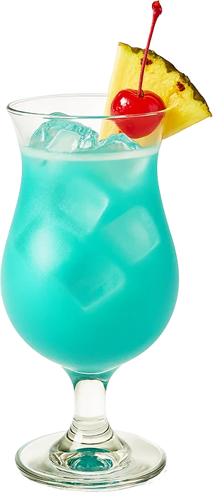 Coconut Blue Lagoon cocktail
